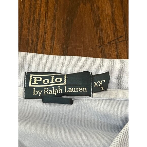 Polo By Ralph Lauren Shirt Light Blue Short Sleeve XXL Golf Office Business - Picture 7 of 7